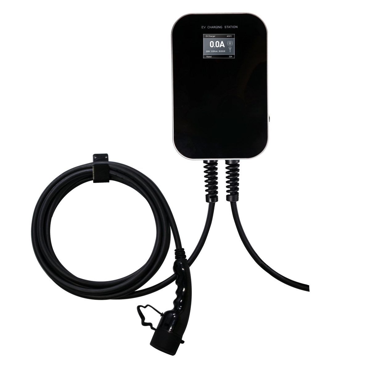 Wallbox 22kw EV AC Charger Type2 Cable 32A 3phase LCD Screen IEC EV Charging  Station Cheap